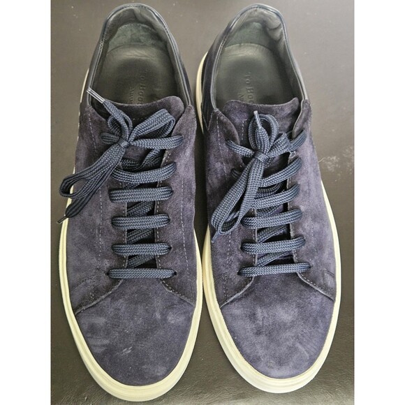 Sz 9.5 - To Boot New York / Adam Derrick - Navy Blue Suede Casual Sneaker $450 main image 10